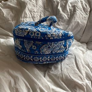 Vera Bradley Blue Lagoon Cosmetic Case